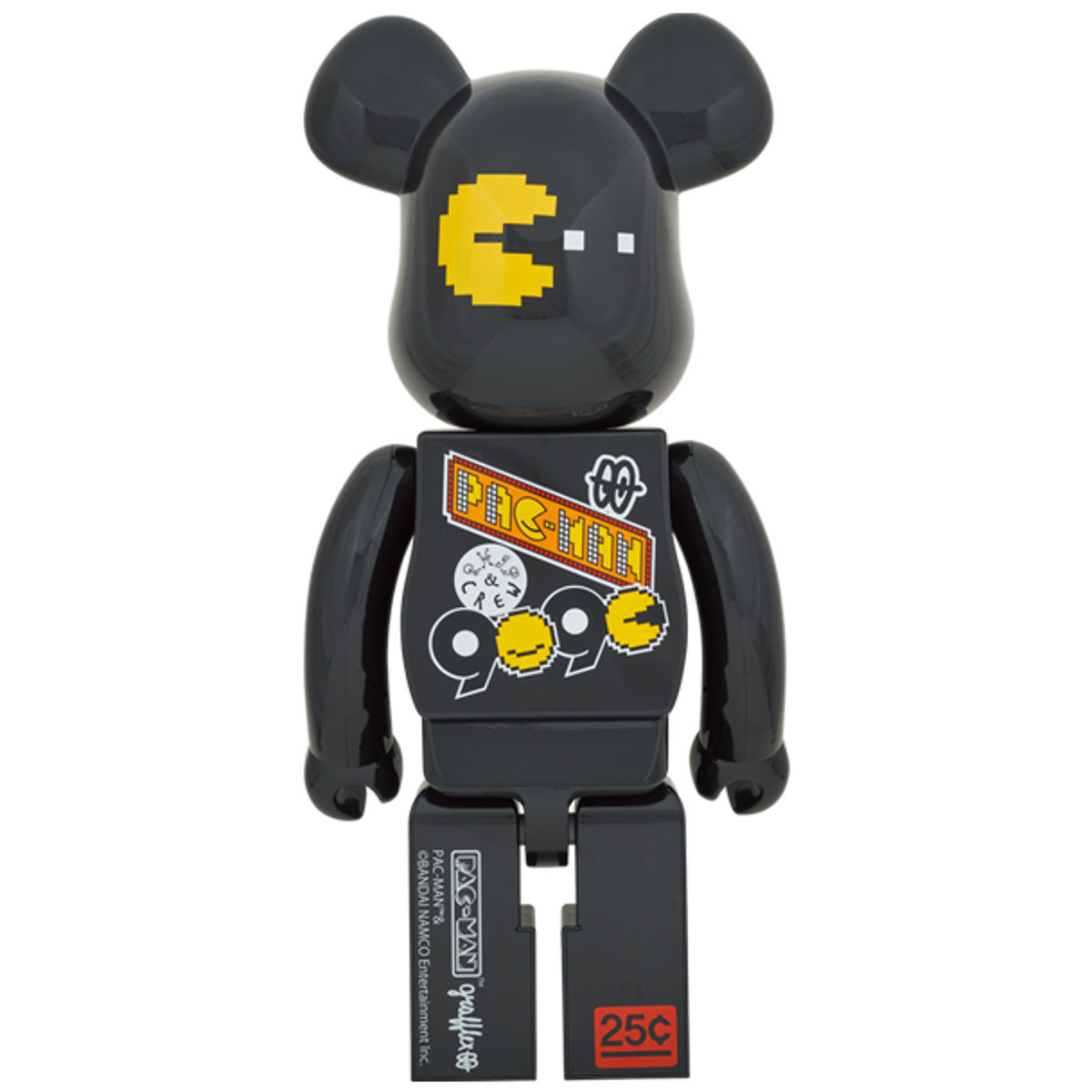 1000% Pac-Man x Grafflex x 9090 x S.H.I.P&crew Be@rbrick