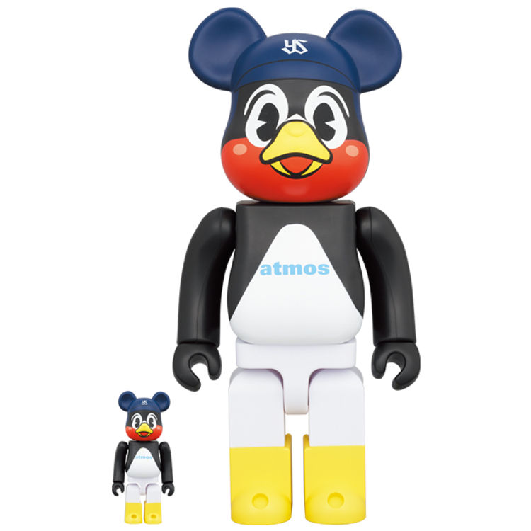 100% + 400% Tokyo Yakult Swallows Be@rbrick (Set) by Atmos