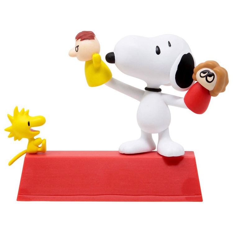 UDF Peanuts Puppet Snoopy & Woodstock by Charles M. Schulz