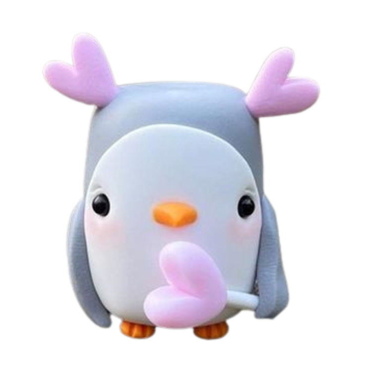 Marshmallow Penguin 4 by HappyClayCreations