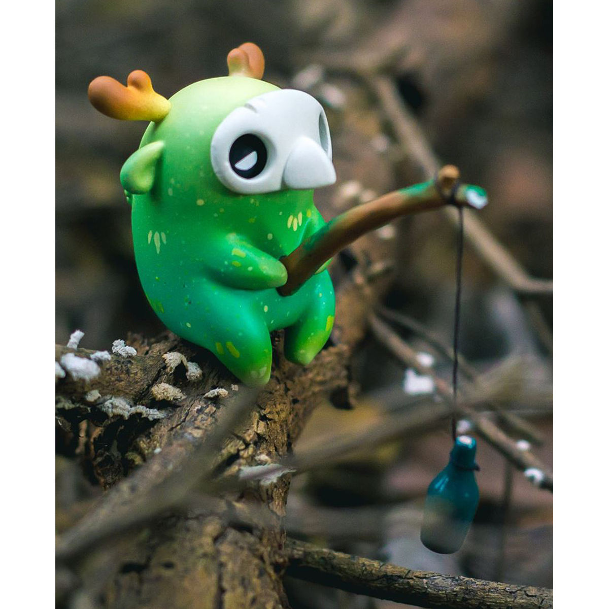 Muffinn Forest Green Fishing