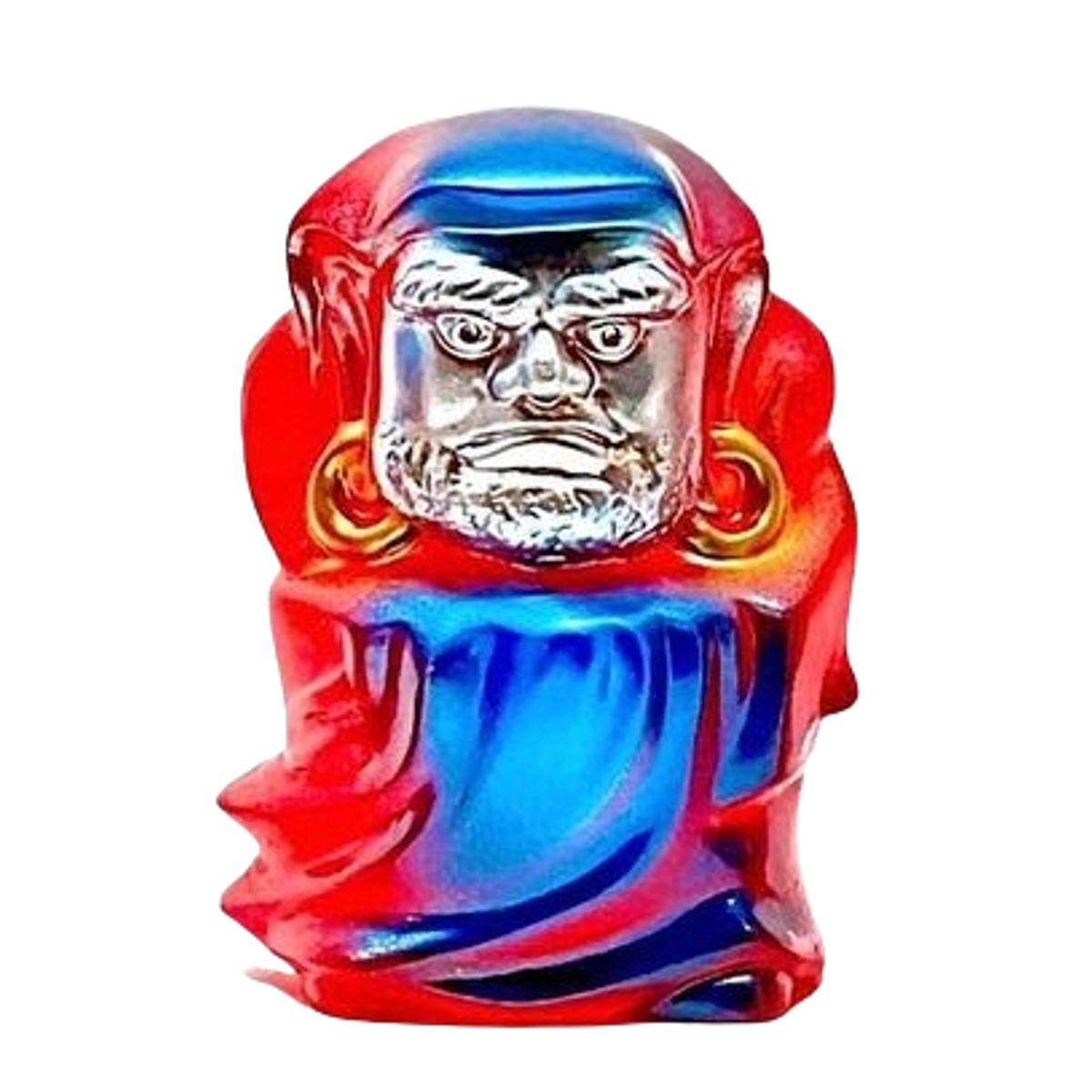 Red Blue Marble Standing Dharma