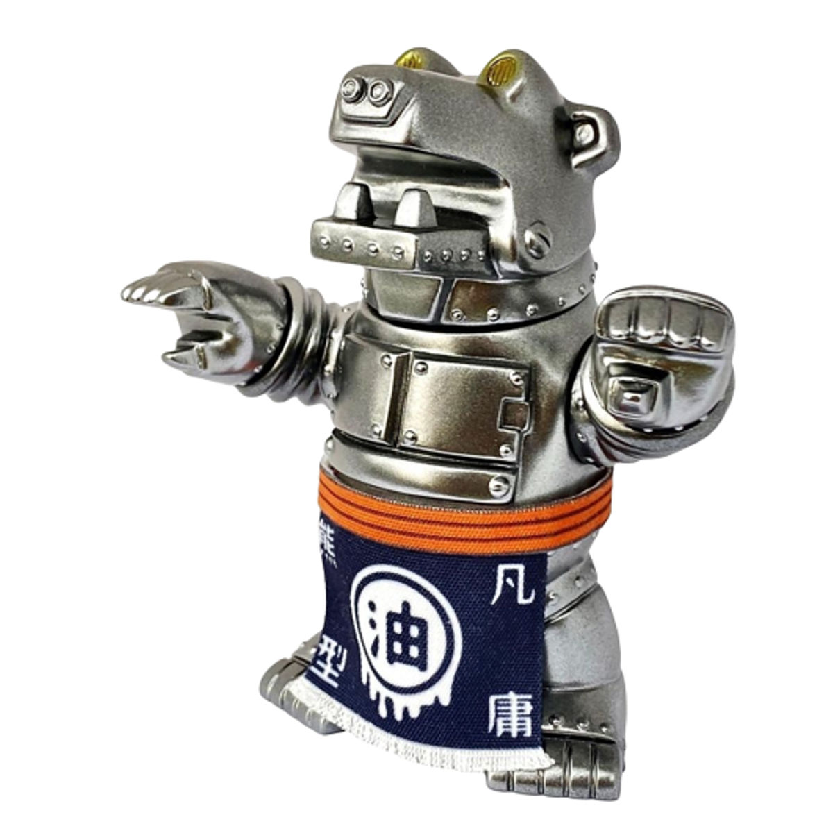 Silver Mecha Mande + Apron