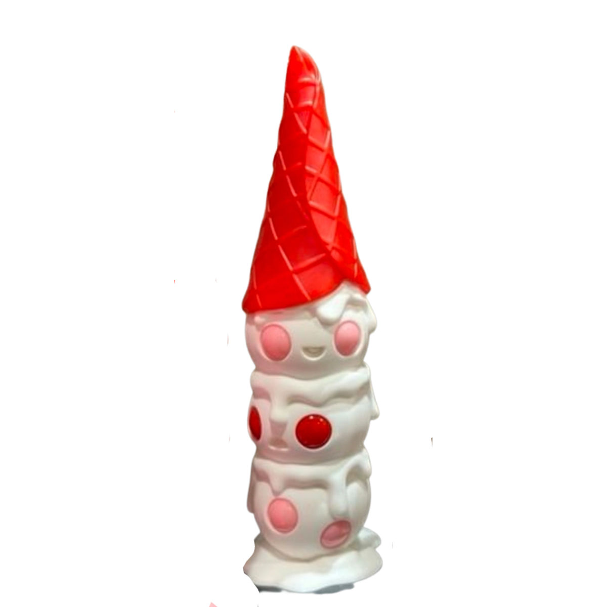 Wafull Be Mine - White with Red Cone