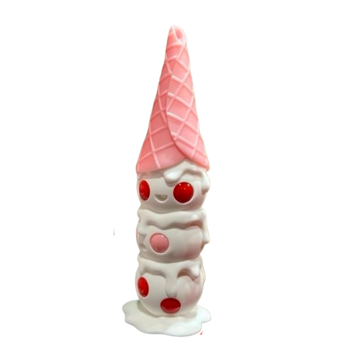 Wafull Be Mine - White with Pink Cone