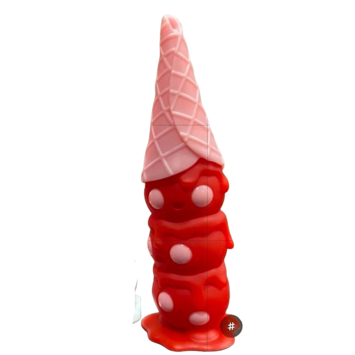 Wafull Be Mine - Red with Pink Cone