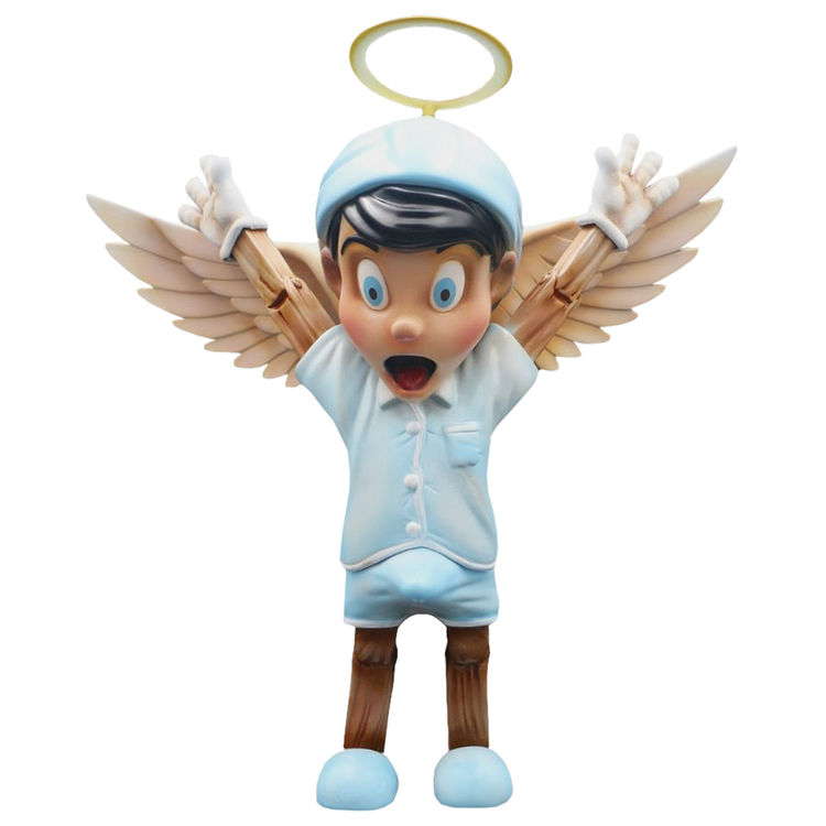 A Wood Awakening Angel by Emergency Toys
