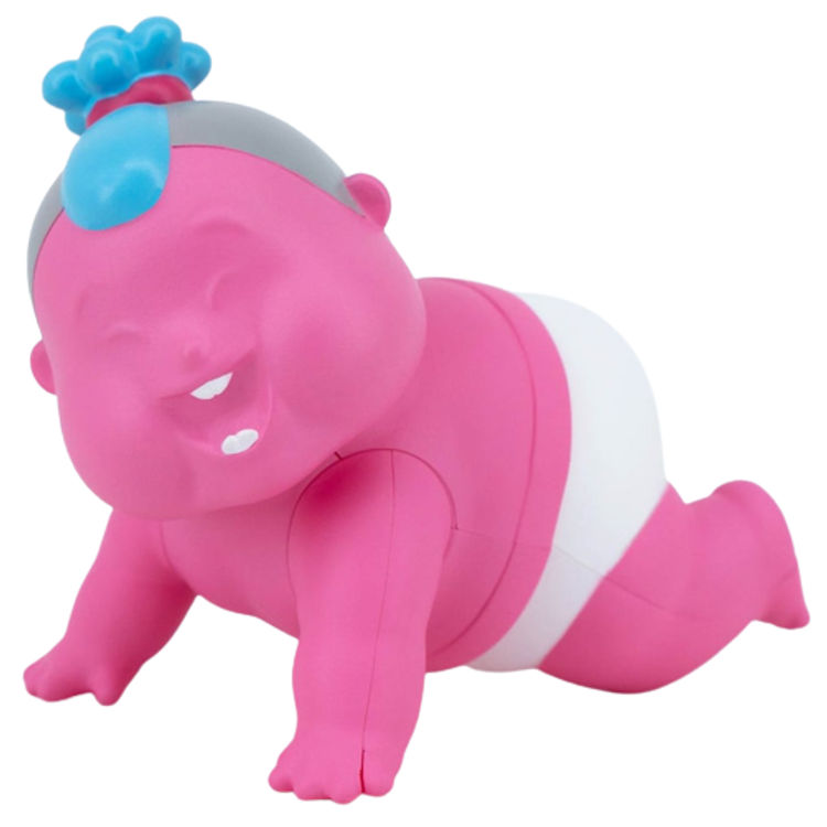 Pink Wind Up 'Wriggle' Chubbi Chunk by Jimdreams (Jim Chan)
