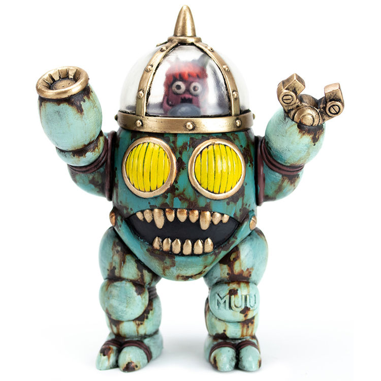 Mecha Ugly Unicorn Teal by Klav (Kevin Derken)