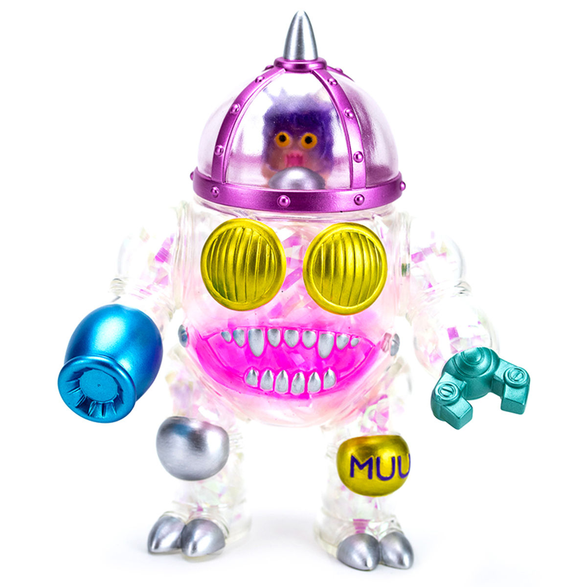 Clear Mecha Ugly Unicorn PINK