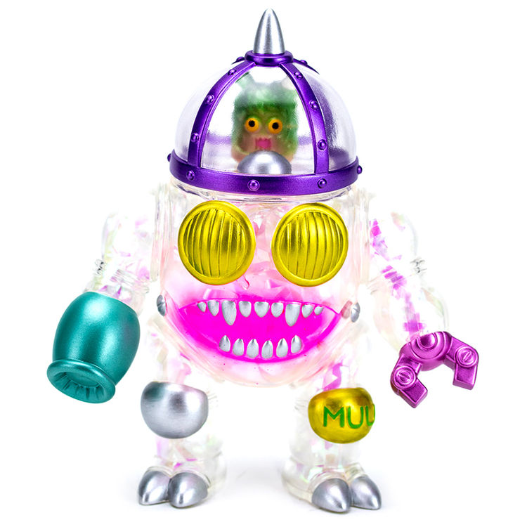 Clear Mecha Ugly Unicorn PURPLE by Rampage Toys (Jon Malmstedt)
