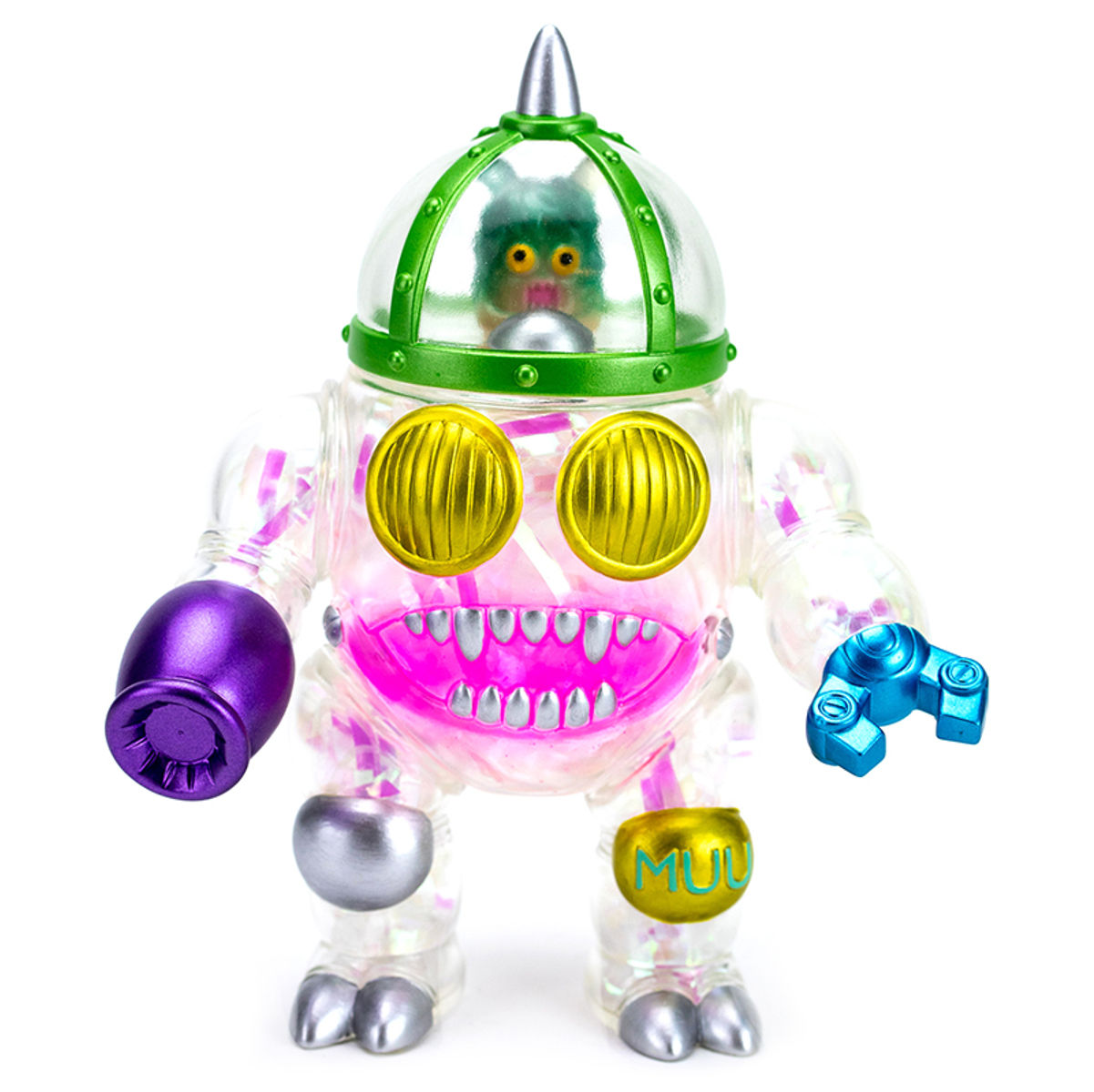Clear Mecha Ugly Unicorn GREEN