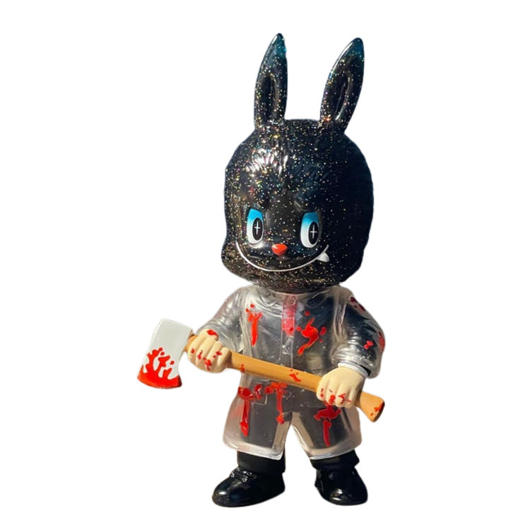 Labubu / Patrick Bateman by Teeewizzle (Thad Wilkes)