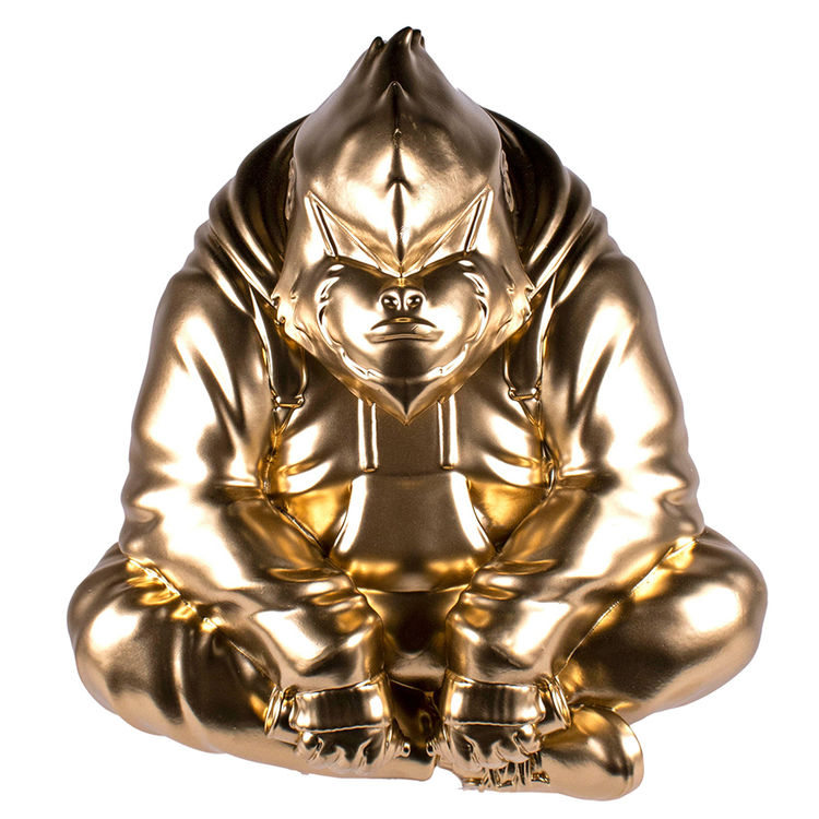 Goriong Buddha Gold Chrome by Gori Bautista