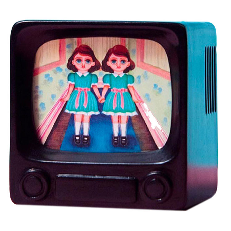 The Twins Sofubi TV by Awesome Toy