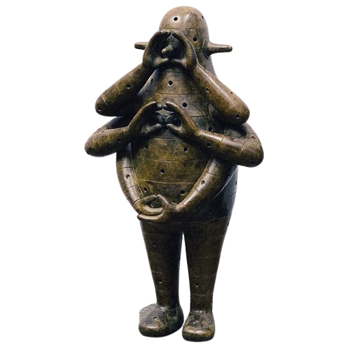Bronze Incense Burner Nirvana Alien
