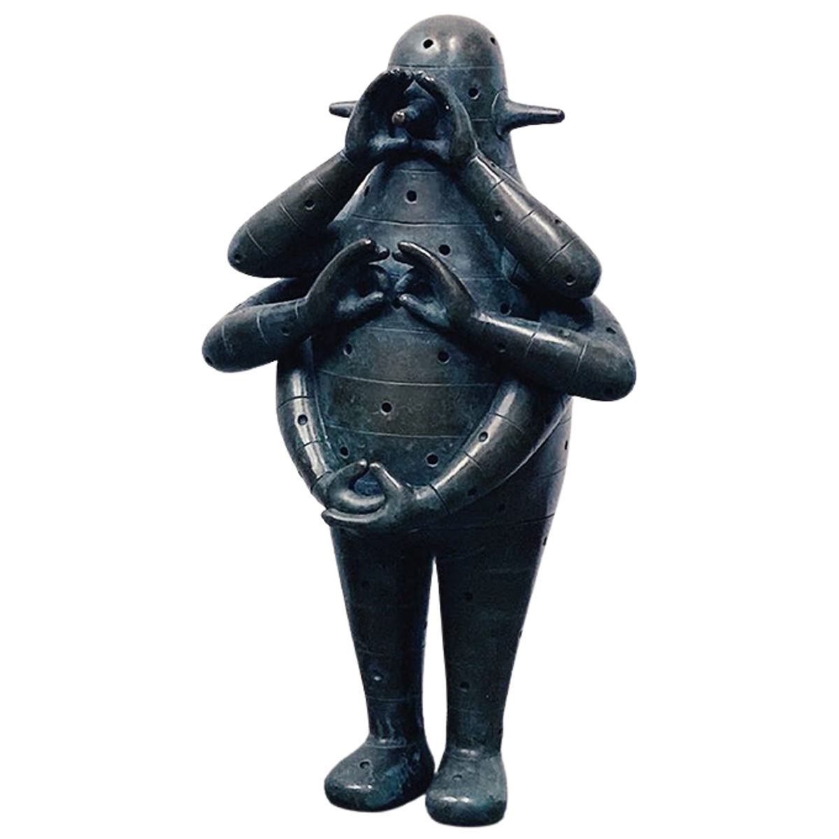 Black Incense Burner Nirvana Alien