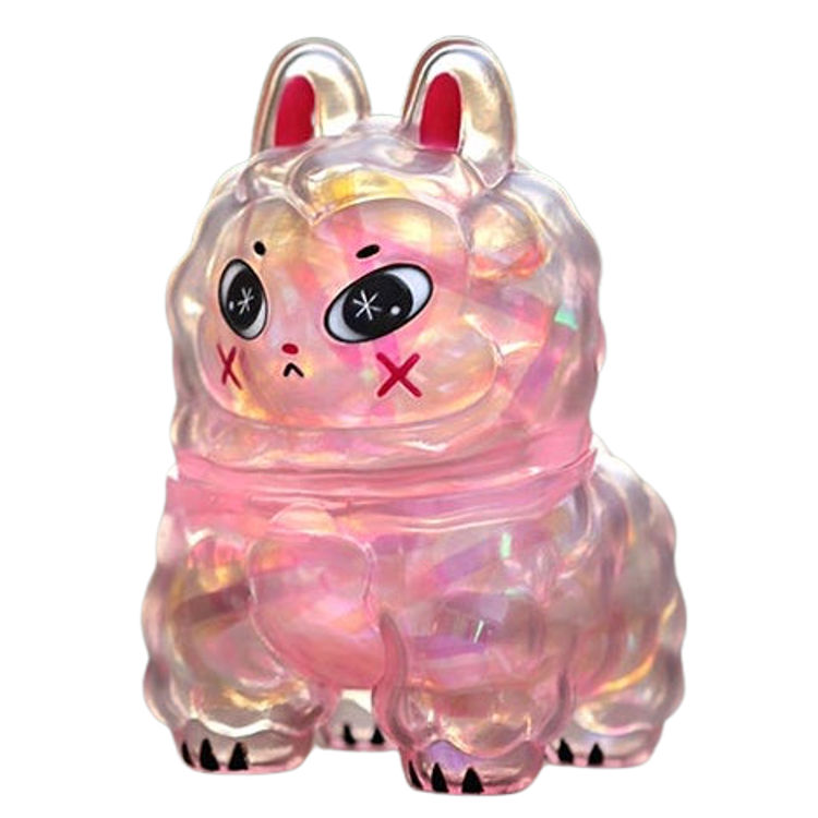 Pink Champagne Mr. Puff by Andrea Kang