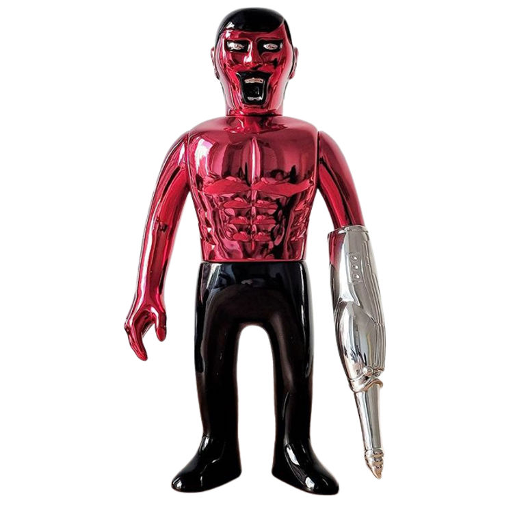 Red Chrome Aitsu by Punk Drunkers