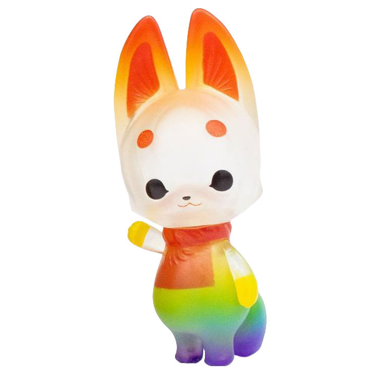 Inari Kogitsune Rainbow (Chase) by 0313 (Zero San Ichi San)