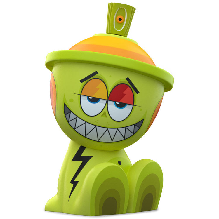 3oz. Spacebot by Dalek (James Marshall)
