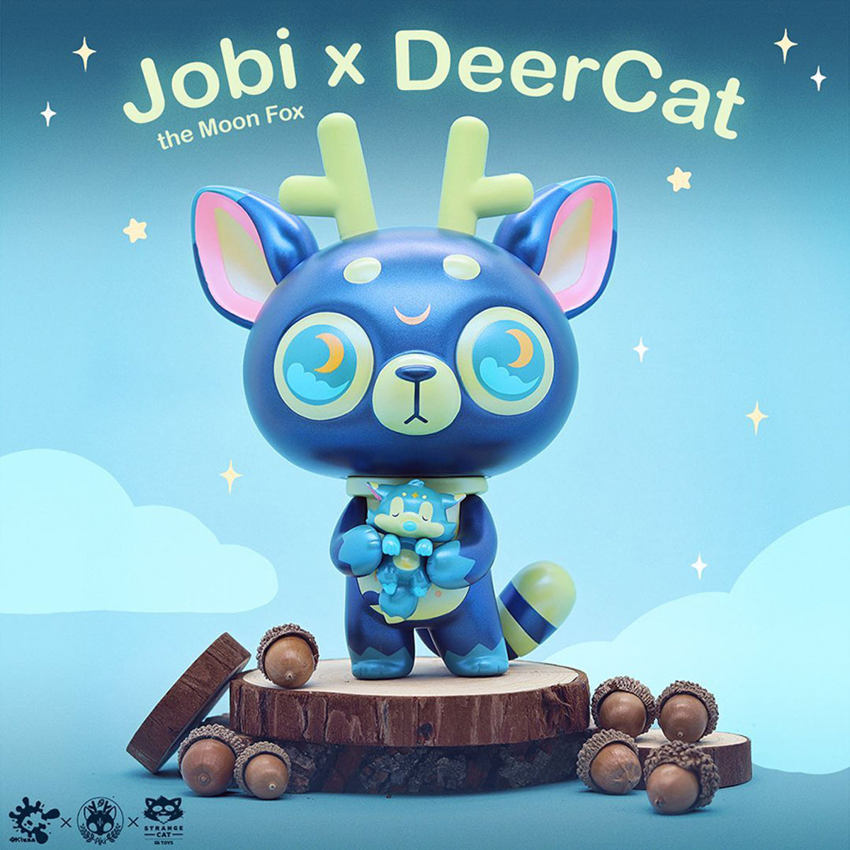 Jobi The Moon Fox x DeerCat