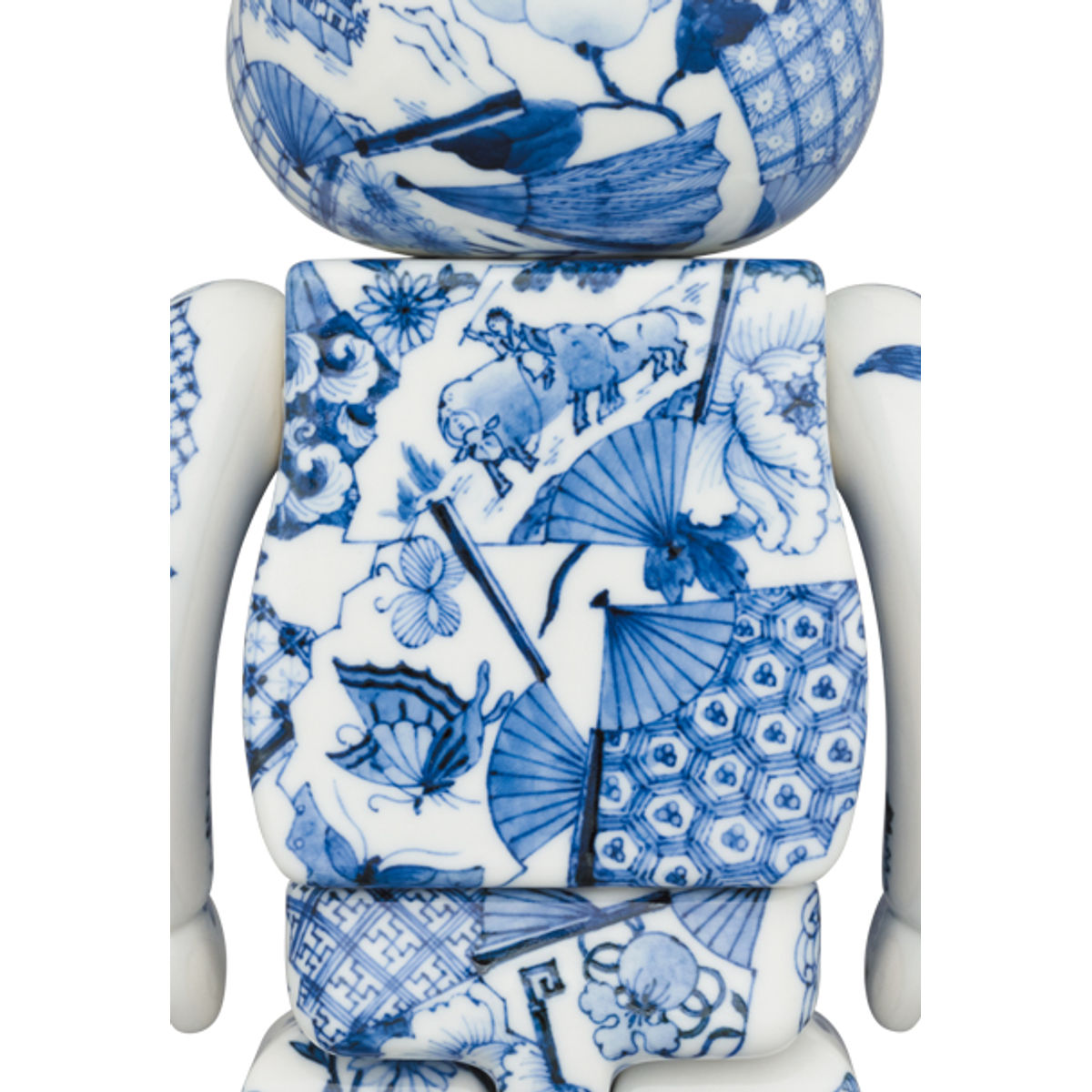 400% Dyed Four Seasons Flower Fan Bearbrick