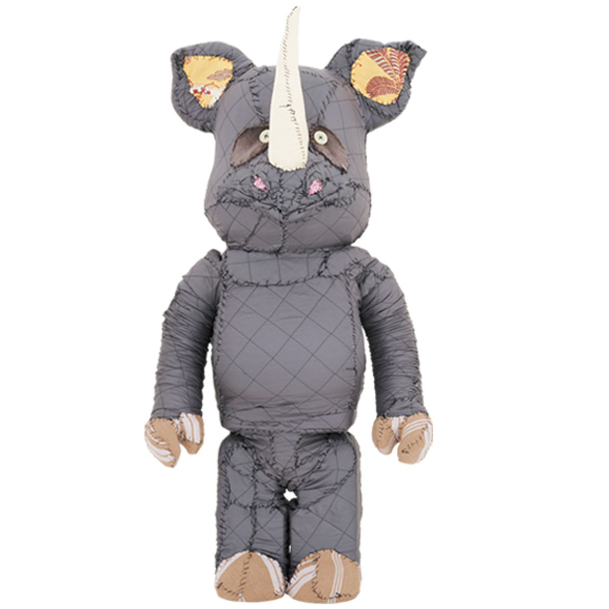 1000% Rhino One of Kind Pattern Be@rbrick