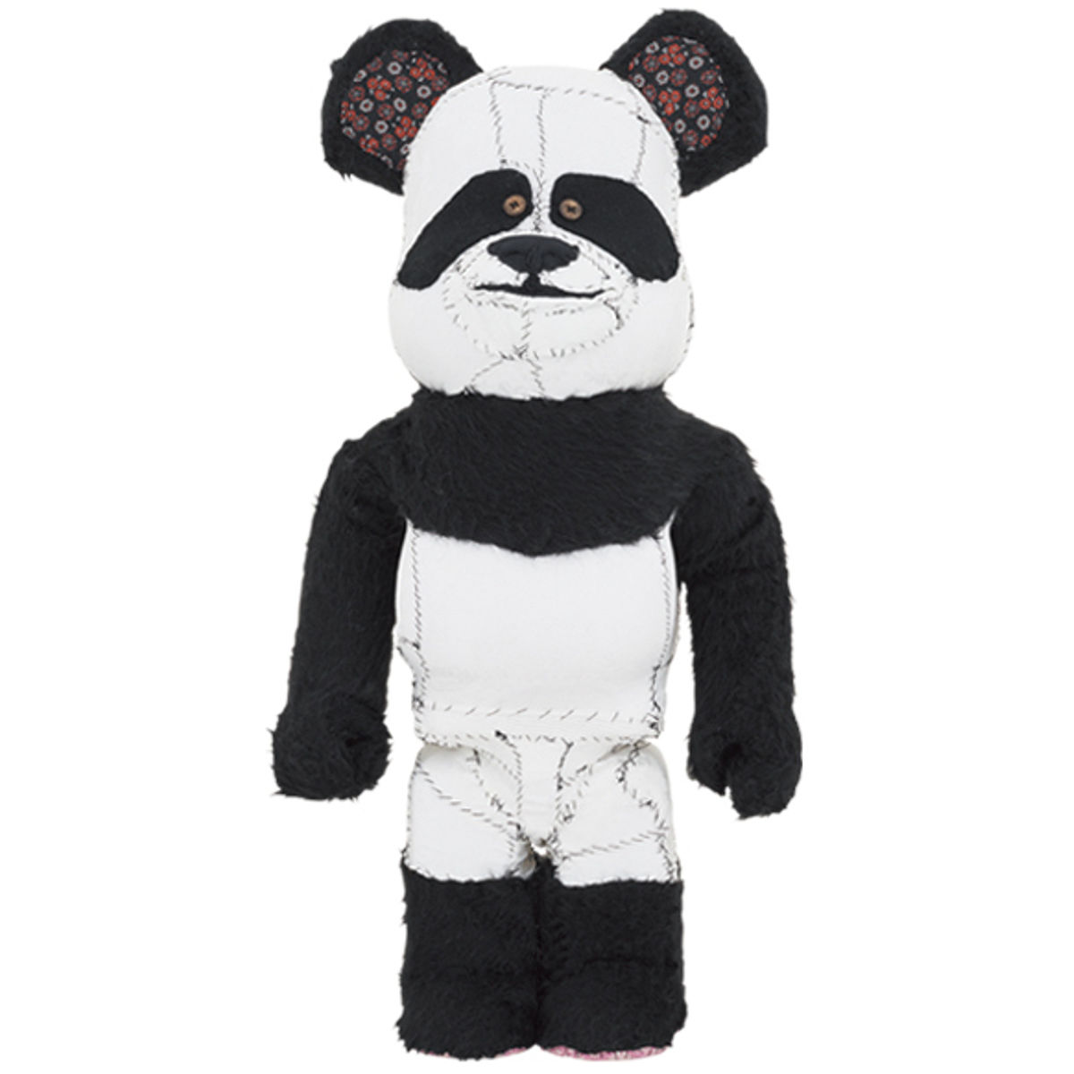 1000% Panda One of Kind Pattern Be@rbrick