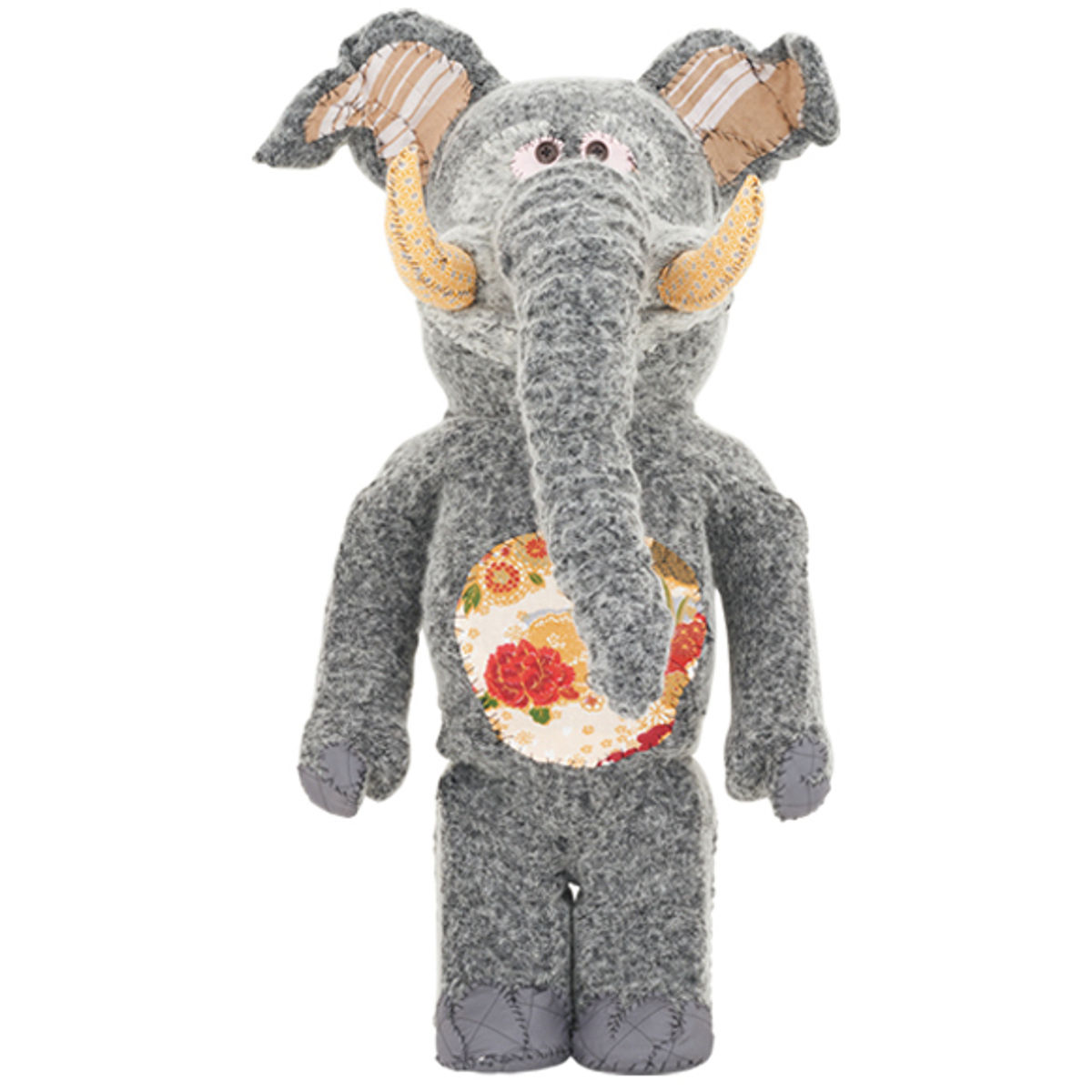 1000% Elephant One of Kind Pattern Be@rbrick