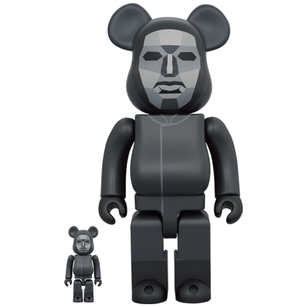 100% + 400% Frontman : Squid Game Bearbrick (Set)