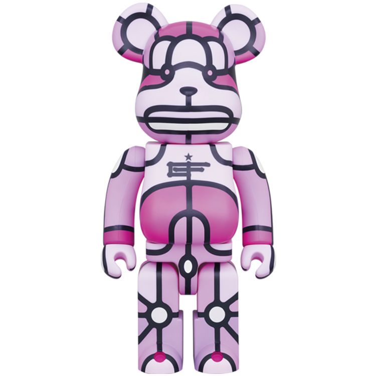 400% Purple David Flores x XLarge Bearbrick by David Flores