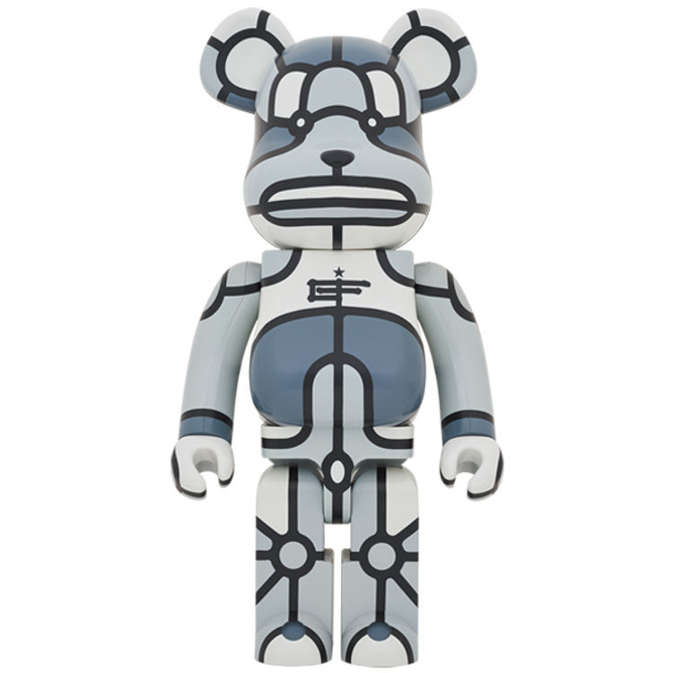1000% Black David Flores x XLarge Bearbrick by David Flores