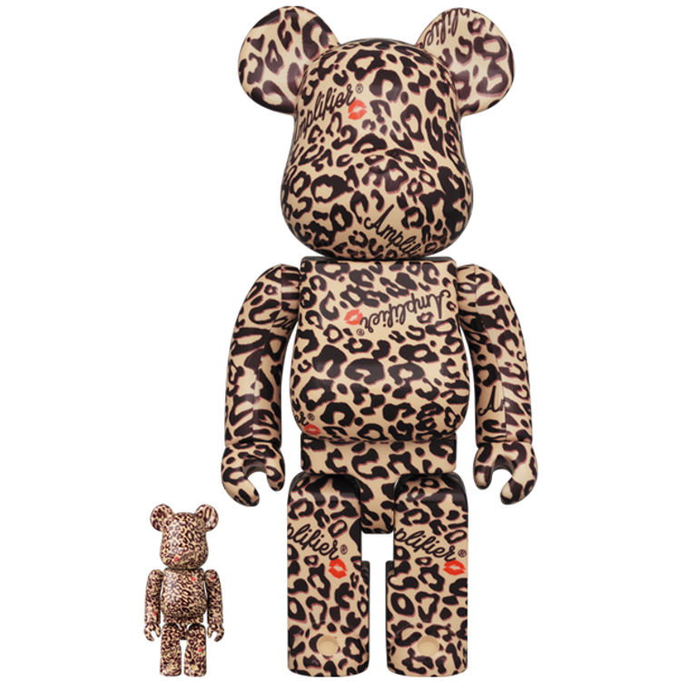 100% + 400% Amplifier Leopard Be@rbrick (Set) by Amplifier