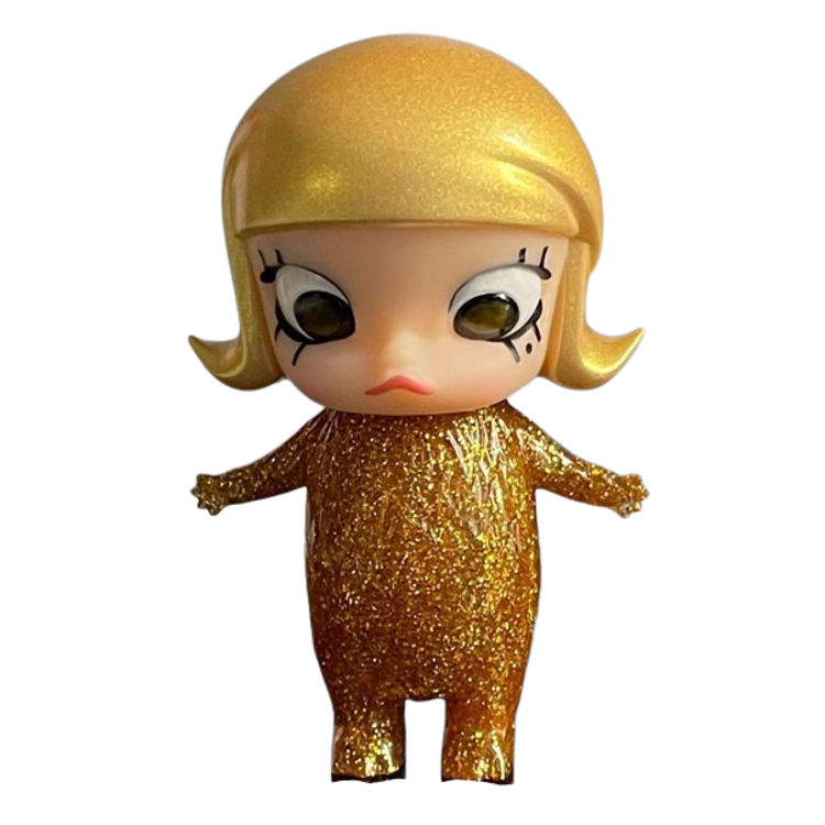 Gold Molly / Labubu by Thad Wilkes