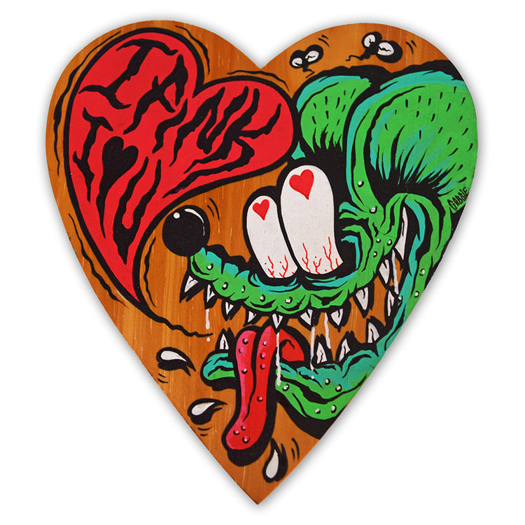 Rat Love by Gabbie Custom Art