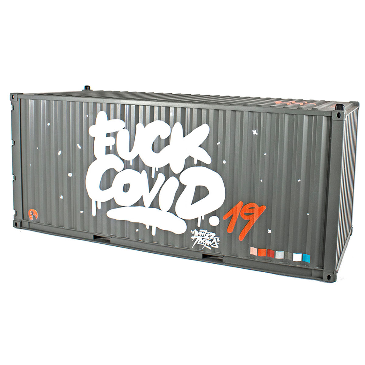 F*CK COVID Shipping Container