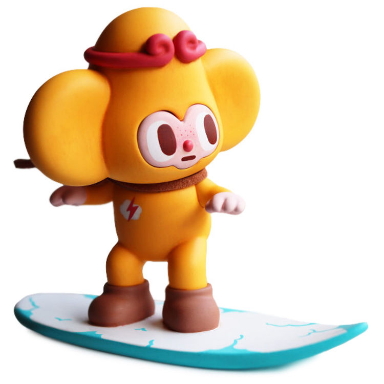 Golden Sun Wukong Starfy Surfing by Raccoon Factory (Yeonwoo Lee)