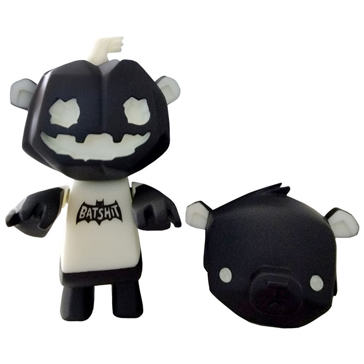 Pumpkin Patch Kuma Black & White by Dead Beat City (Barnaby Purdy)