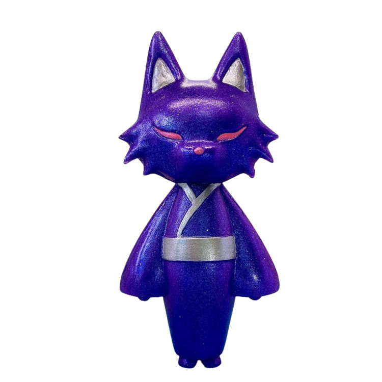 Metallic Purple Soonay by Priscilla Wilson