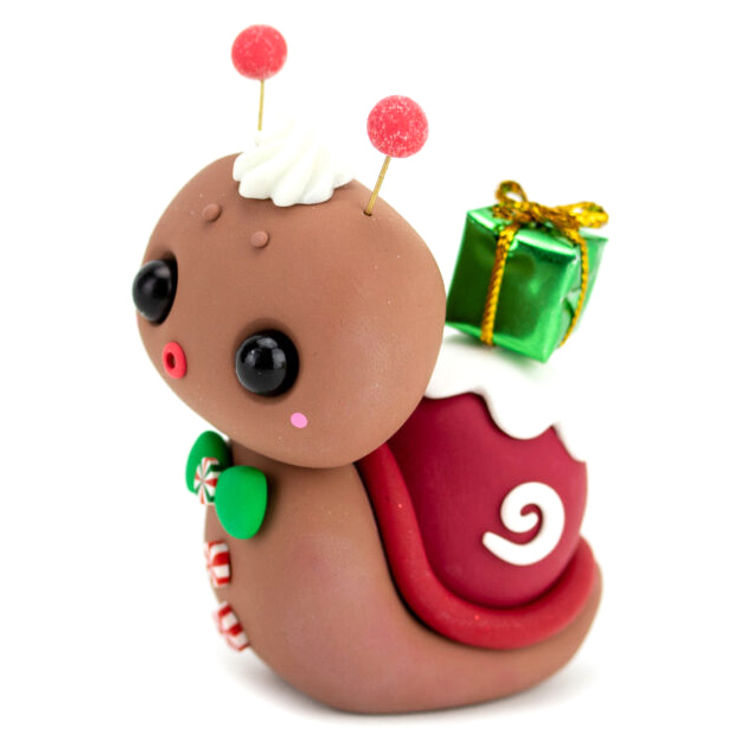 Little Lazies Gingerbread Snail 1 by Little Lazies (Leah Williams)