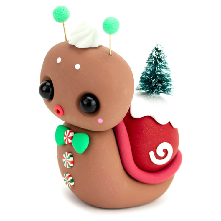 Little Lazies Gingerbread Snail 2 by Little Lazies (Leah Williams)