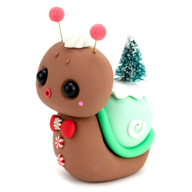 Little Lazies Gingerbread Snail 3 by Little Lazies (Leah Williams)