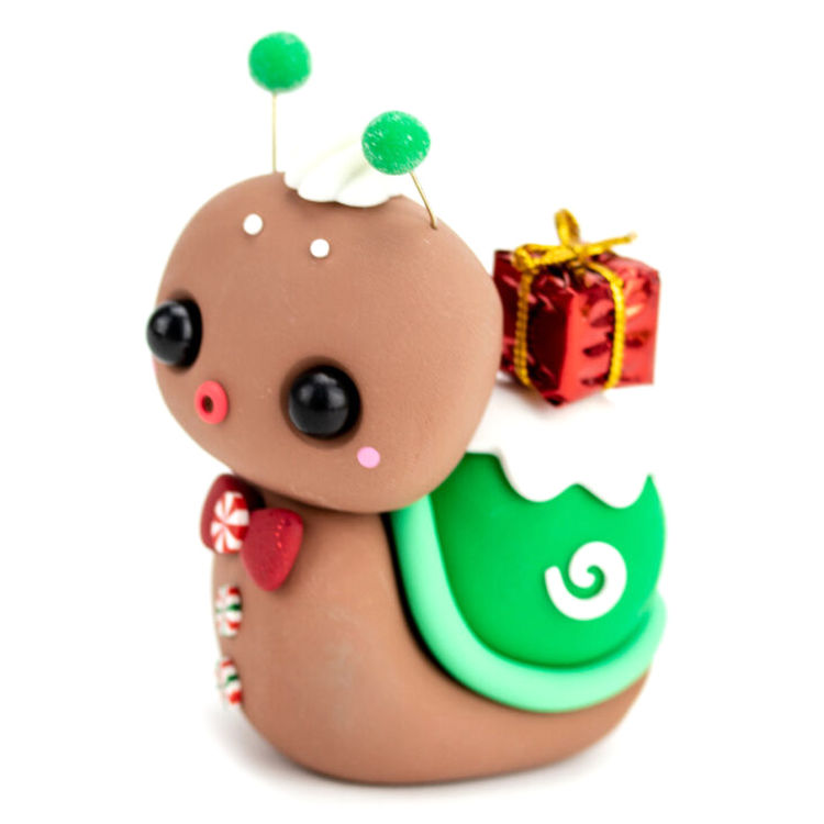 Little Lazies Gingerbread Snail 4 by Little Lazies (Leah Williams)