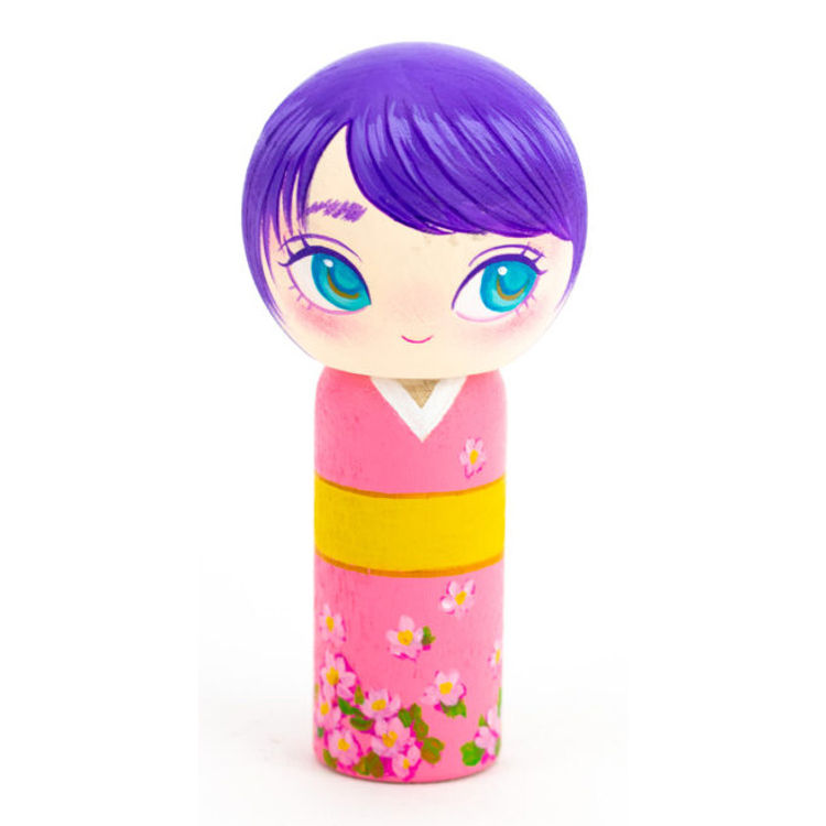 Sakura Kokeshi by MJ Hsu