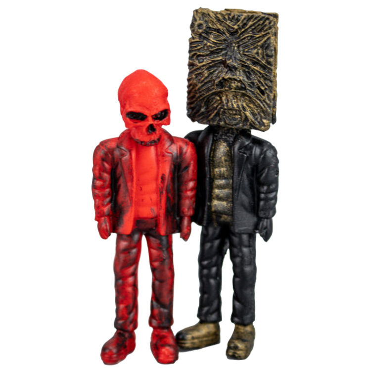 Evil Dead Head & Skulli Boi 2pk (2) by Nick Nightmare