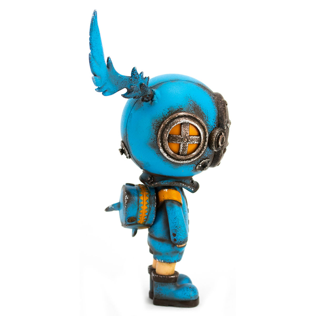 On the Way Backpack Boy Blue Flame