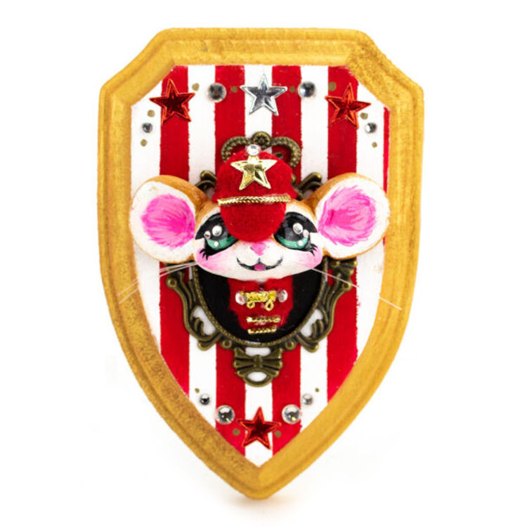 Jumping Circus Mouse by Stitch of Whimsy