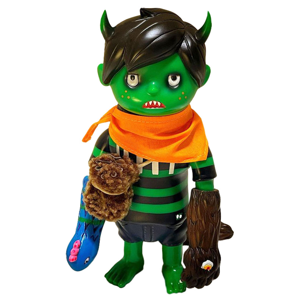 GuriGuri Stripes Green Monster