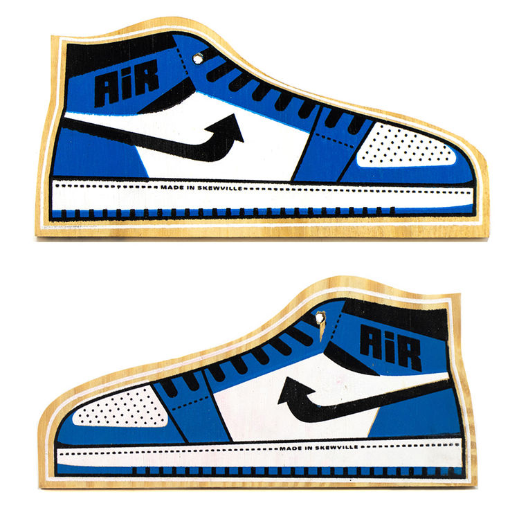 Blue Air Jordan (2019) by Skewville